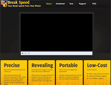 Tablet Screenshot of mybreakspeed.com